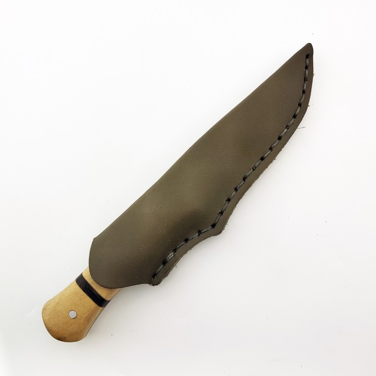 Bushcraft Outdoor Av Bıçağı Ceviz Saplı 4116 Çelik 