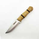 Bushcraft Outdoor Av Bıçağı Ceviz Saplı 4116 Çelik 