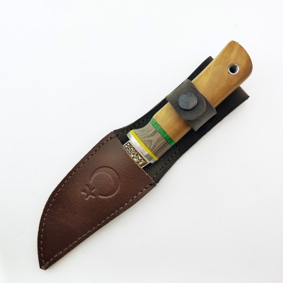 Gravürlü Ceviz Saplı 4116 Çelik Av & Outdoor Bıçak Gravürlü Ceviz Saplı 4116 Çelik Av & Outdoor Bıçak