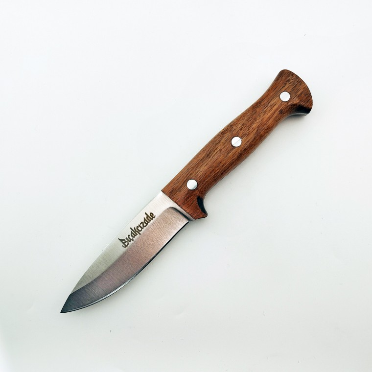 Gül Saplı 4116 Çelik Kamp & Outdoor Avcı Bıçağı Gül Saplı 4116 Çelik Kamp & Outdoor Avcı Bıçağı