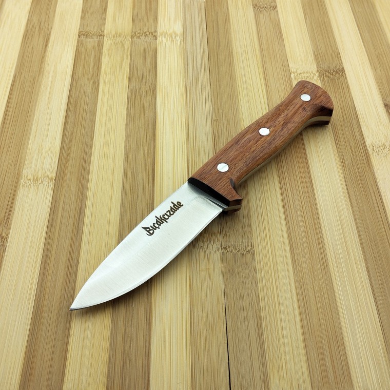 Gül Saplı 4116 Çelik Kamp & Outdoor Avcı Bıçağı Gül Saplı 4116 Çelik Kamp & Outdoor Avcı Bıçağı