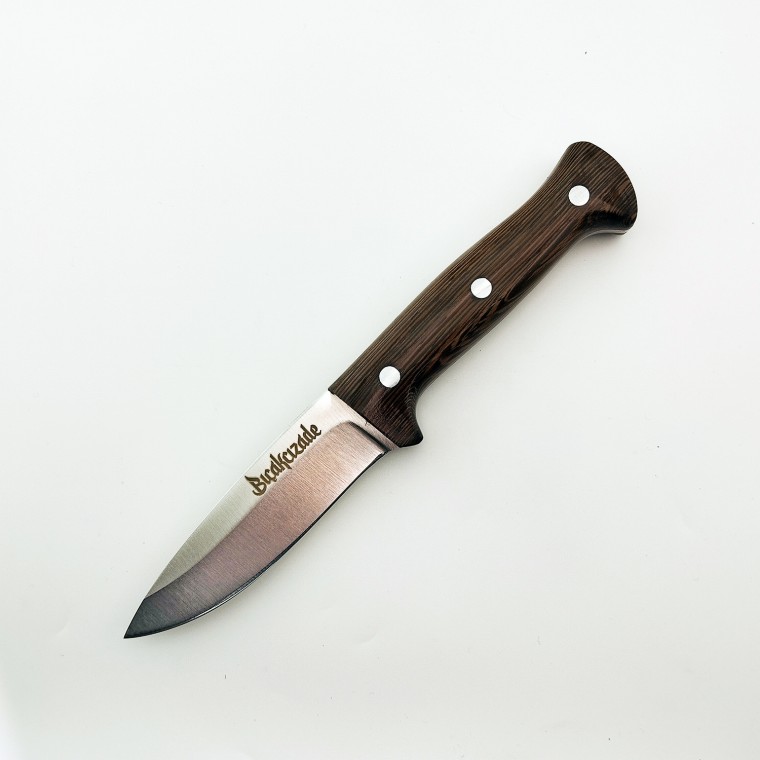 Wenge Saplı 4116 Çelik Kamp & Outdoor Avcı Bıçağı