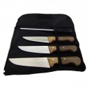 Çelebi 3’lü Mutfak Bıçak Seti (Rulo Çantalı + Başlangıç Masatı)