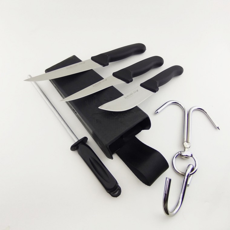 Kurban Bıçak Seti 4116 Çelik – Bursa Bıçağı Lale Serisi