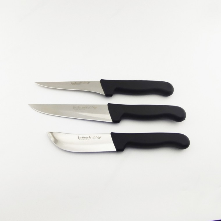 Kurban Bıçak Seti 4116 Çelik – Bursa Bıçağı Lale Serisi