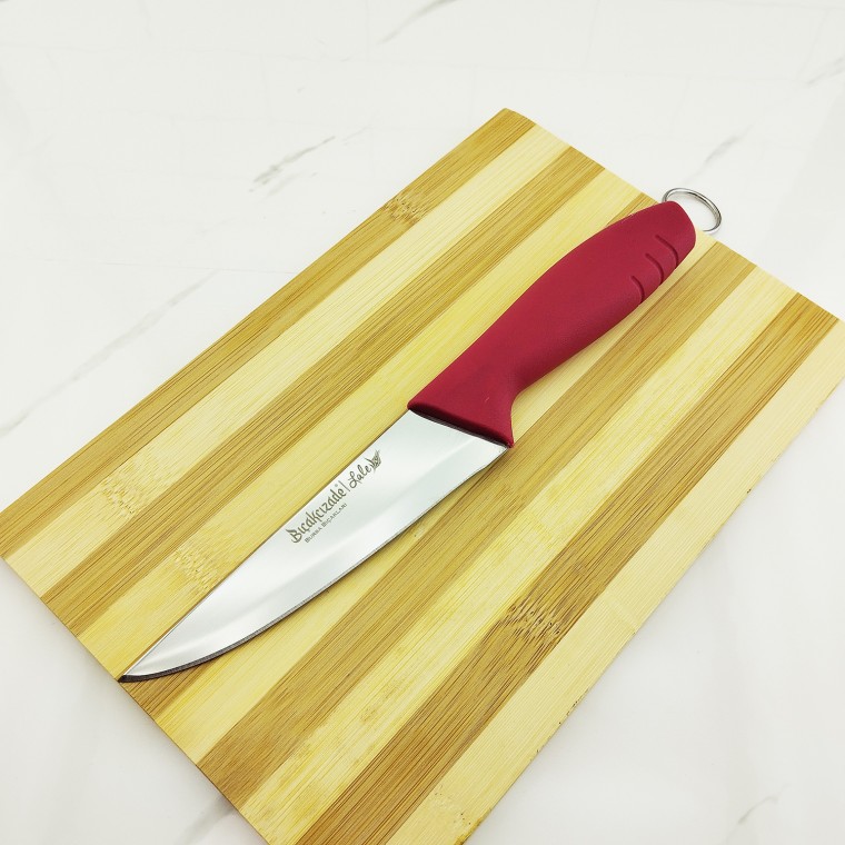 Lale Mutfak Bıçağı Kızıl 14,5cm