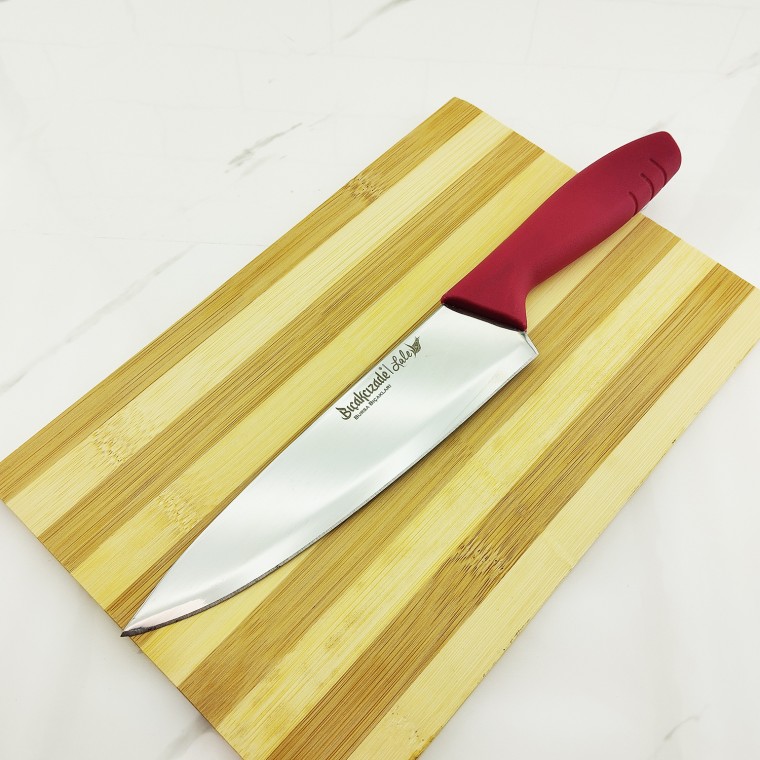 Lale Şef Bıçağı Kızıl 19cm