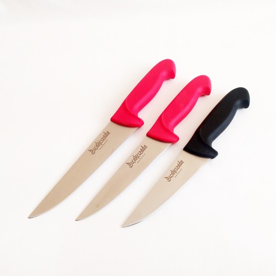 Bıçakcızade Plastik Saplı Bursa Bıçak 3lü Set