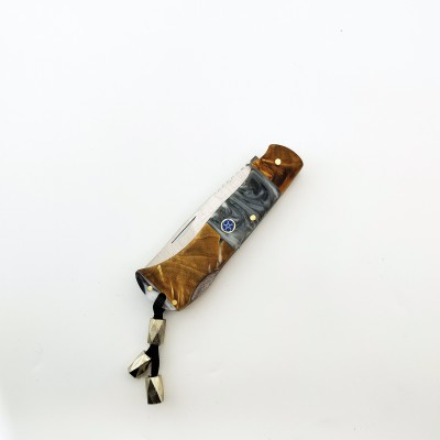 4116 Çelik Mozaik Pim Epoxy Ahşap Çakı