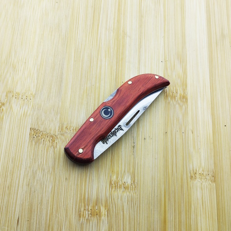 Bıçakcızade Bursa Çakısı 4116 Çelik Gül Saplı 17.5cm