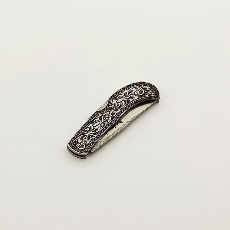 N690 Çelik Gravürlü Bursa Çakısı