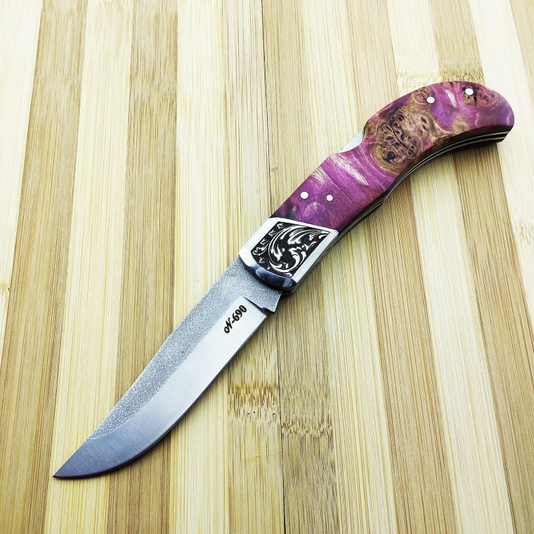 Cosmic Dust N690 Çelik Stabilize Epoxy Saplı Sırttan Kilitli Premium Çakı Cosmic Dust N690 Çelik Stabilize Epoxy Saplı Sırttan Kilitli Premium Çakı