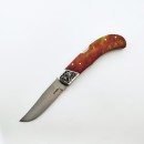 N690 Alev Desenli Epoxy Saplı Sırttan Kilitli Çakı 23 cm N690 Alev Desenli Epoxy Saplı Sırttan Kilitli Çakı 23 cm