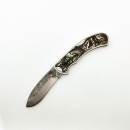 N690 Kurt Gravür Desenli (Göktürk) Sırttan Kilitli Çakı N690 Kurt Gravür Desenli (Göktürk) Sırttan Kilitli Çakı