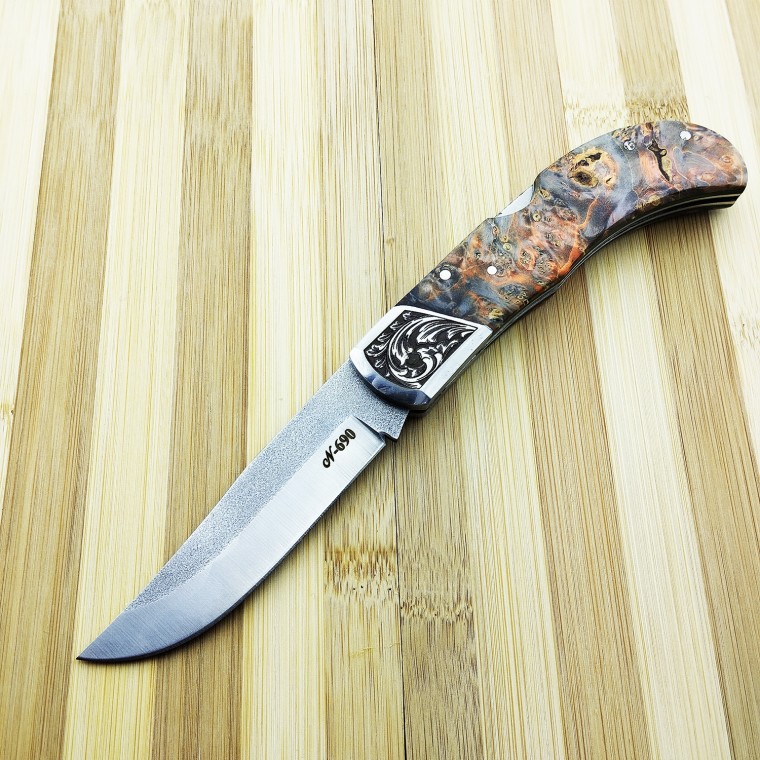 Phantom Galaxy N690 Çelik Stabilize Epoxy Saplı Sırttan Kilitli Premium Çakı Phantom Galaxy N690 Çelik Stabilize Epoxy Saplı Sırttan Kilitli Premium Çakı