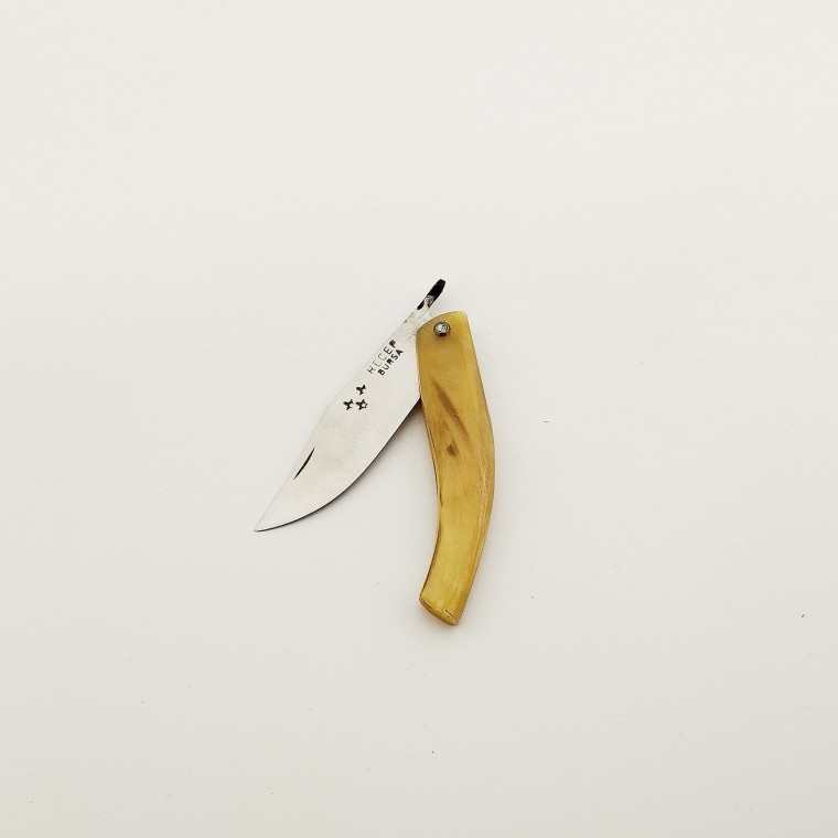 Recep Bursa 3 Yıldız Bursa Çakısı (Kemik Saplı)